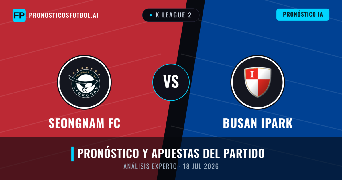 Seongnam FC vs Busan IPark — pronóstico y previa del partido