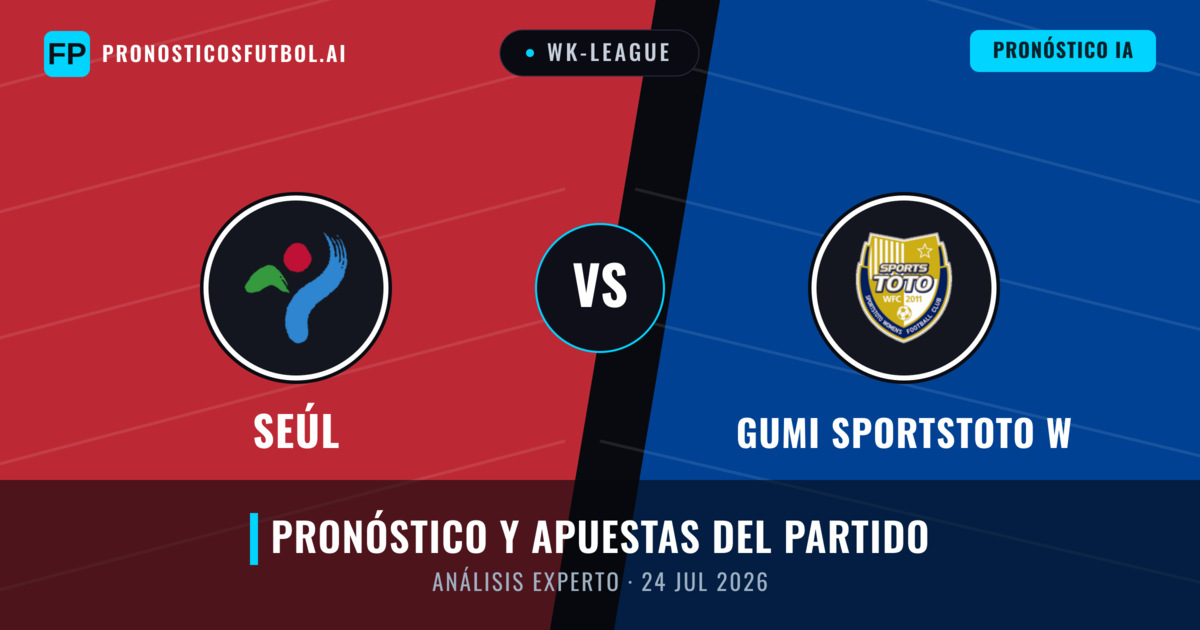 Seúl vs Gumi Sportstoto W — pronóstico y previa del partido