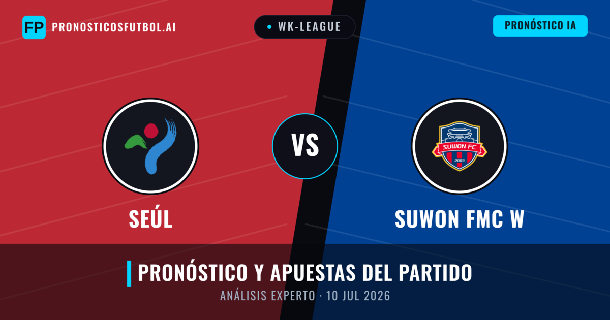 Seúl vs Suwon FMC W — pronóstico y previa del partido
