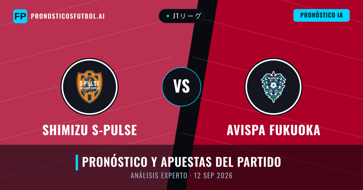 Shimizu S-Pulse vs Avispa Fukuoka — pronóstico y previa del partido