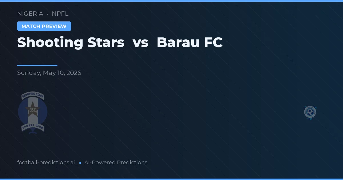 Estrellas Filantes vs Barau FC — pronóstico y previa del partido