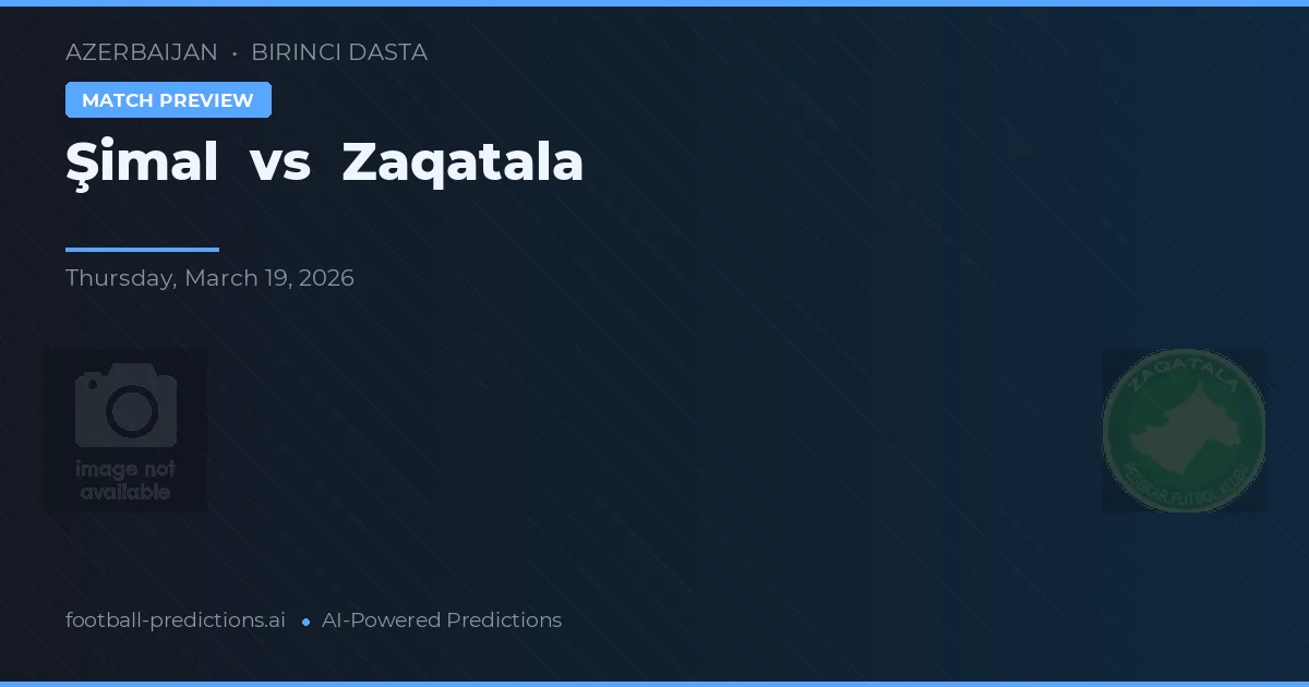 Şimal vs Zaqatala — pronóstico y previa del partido