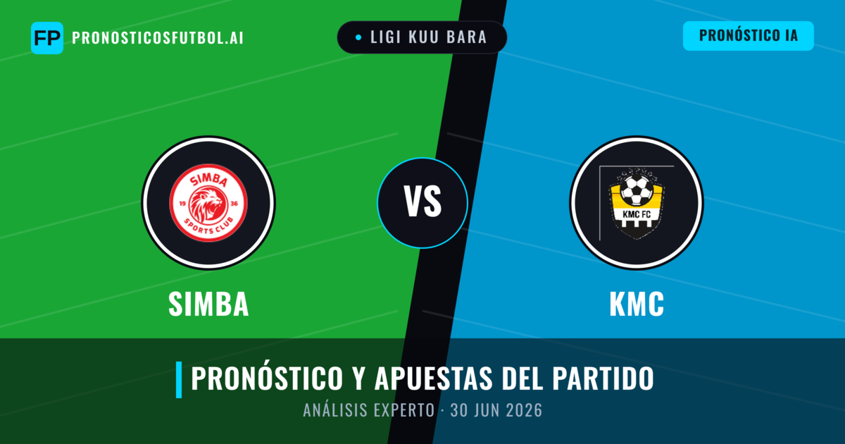 Simba vs KMC — pronóstico y previa del partido