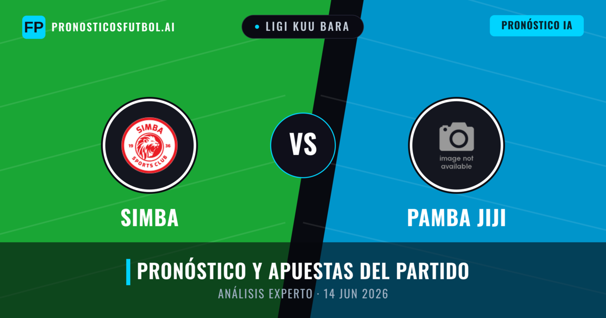 Simba vs Pamba Jiji — pronóstico y previa del partido