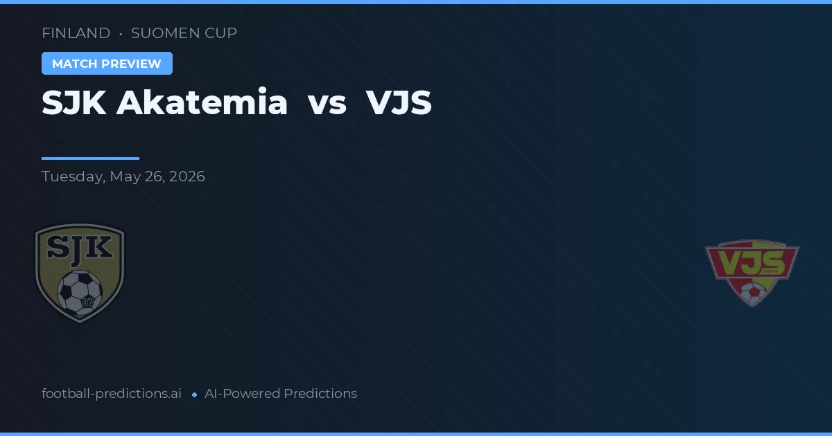 SJK Akatemia vs SJK — pronóstico y previa del partido