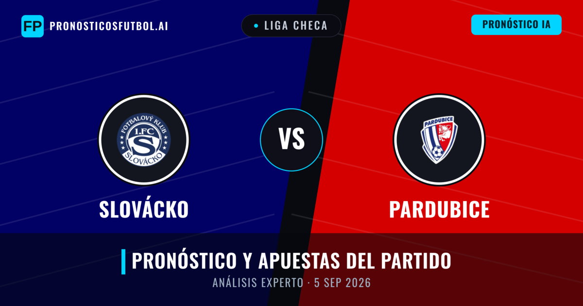Slovácko vs Pardubice — pronóstico y previa del partido