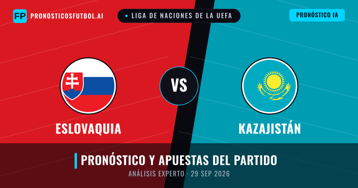 Eslovaquia vs Kazajistán — pronóstico y previa del partido