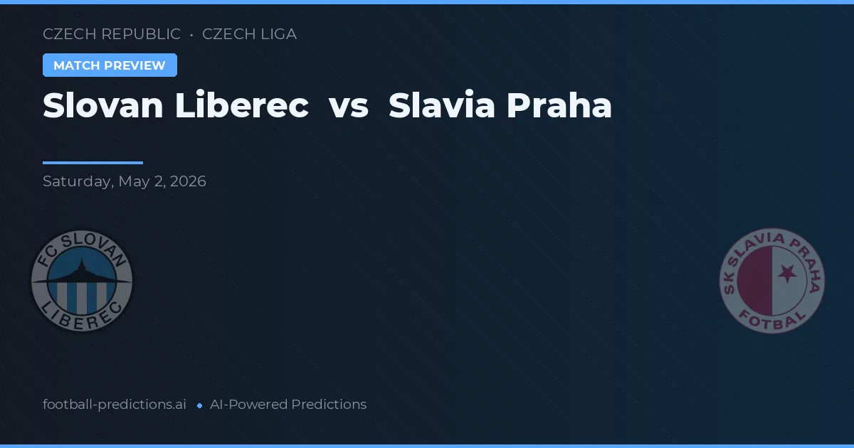 Slovan Liberec vs Slavia de Praga — pronóstico y previa del partido