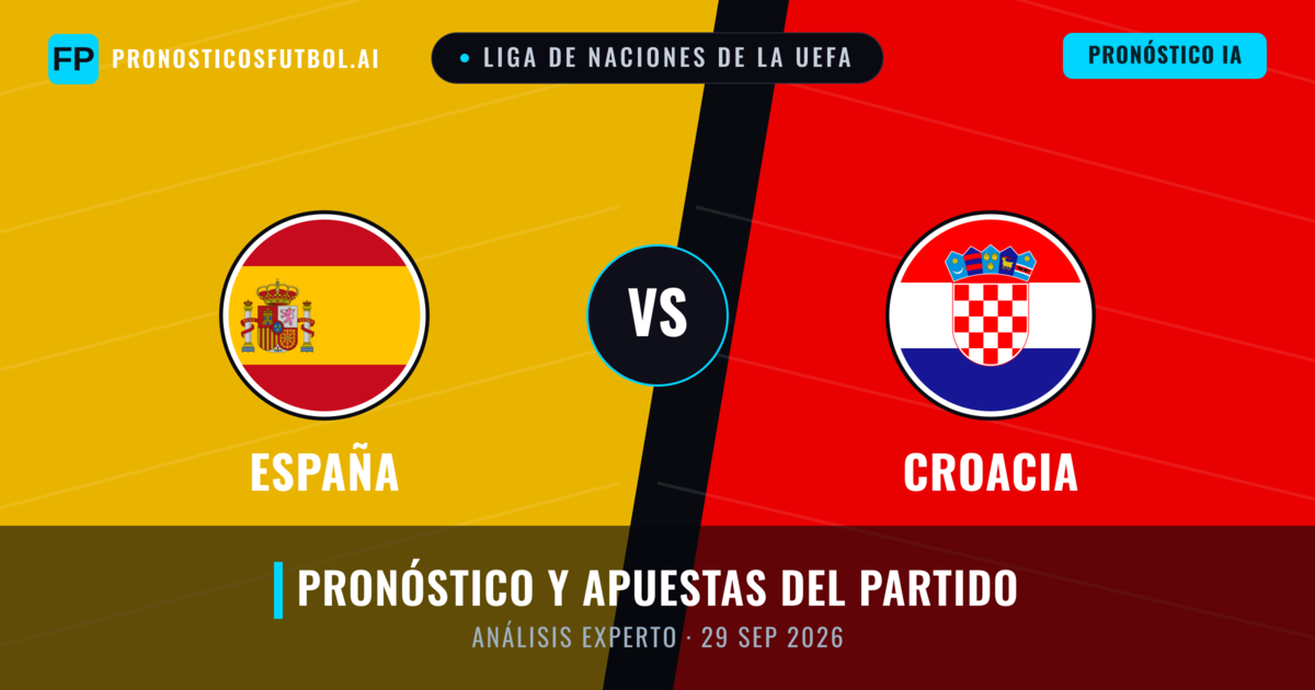 España vs Croacia — pronóstico y previa del partido