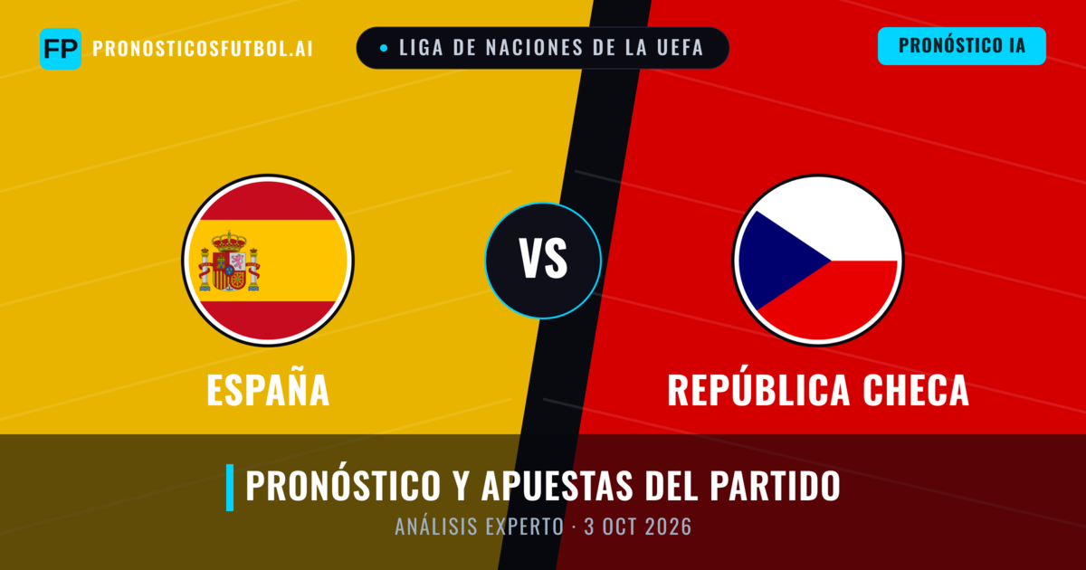 España vs República Checa — pronóstico y previa del partido