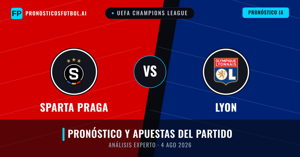 Sparta Praga vs Lyon — pronóstico y previa del partido