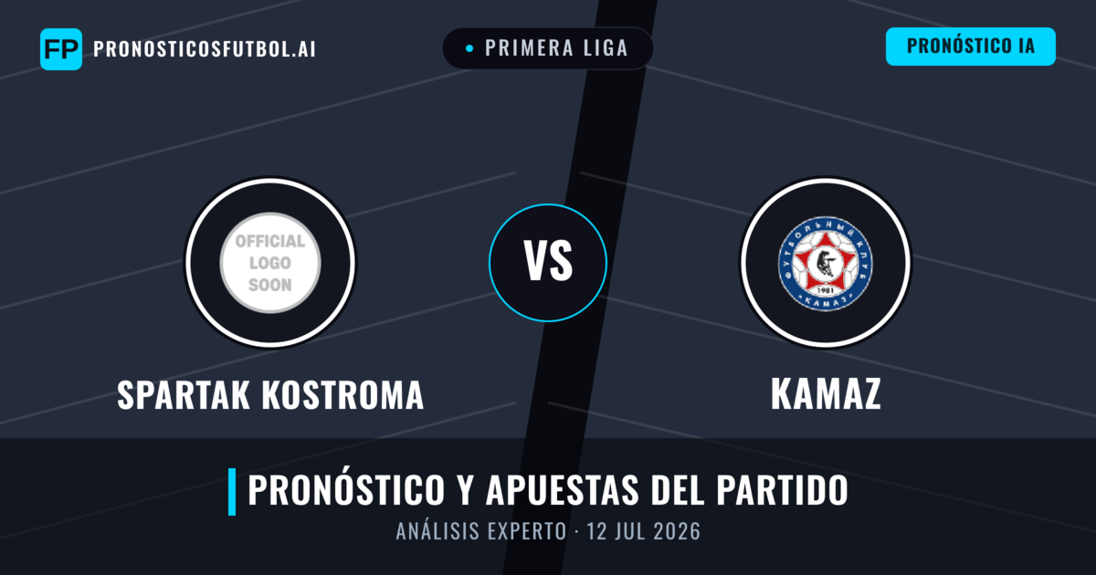 Spartak Kostroma vs KAMAZ — pronóstico y previa del partido