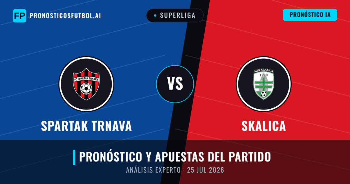 Spartak Trnava vs Skalica — pronóstico y previa del partido