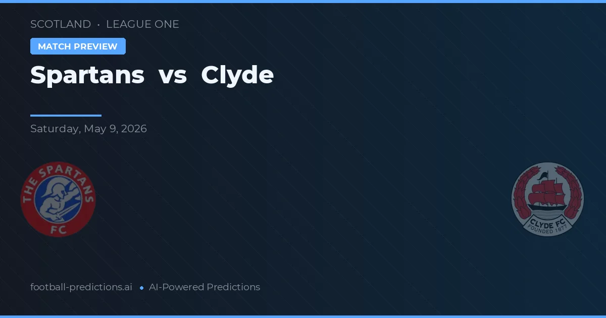 Spartans vs Clyde — pronóstico y previa del partido