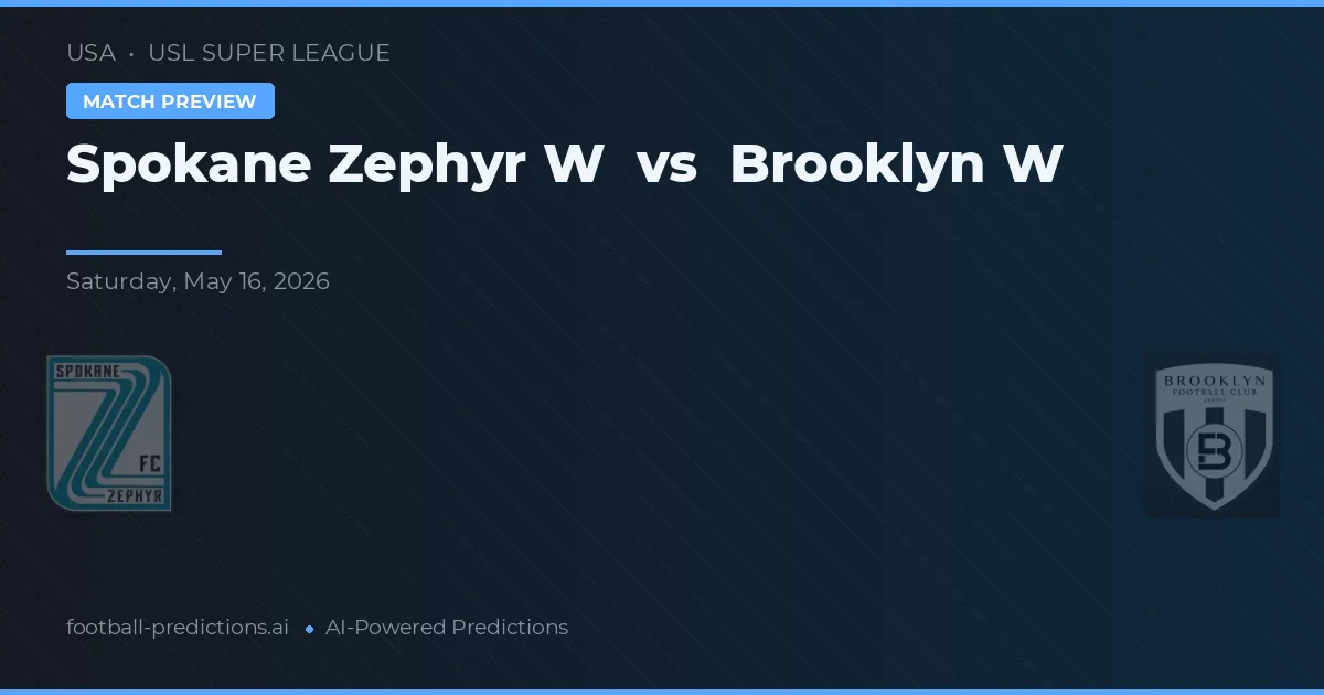Spokane Zephyr W vs Brooklyn W — pronóstico y previa del partido