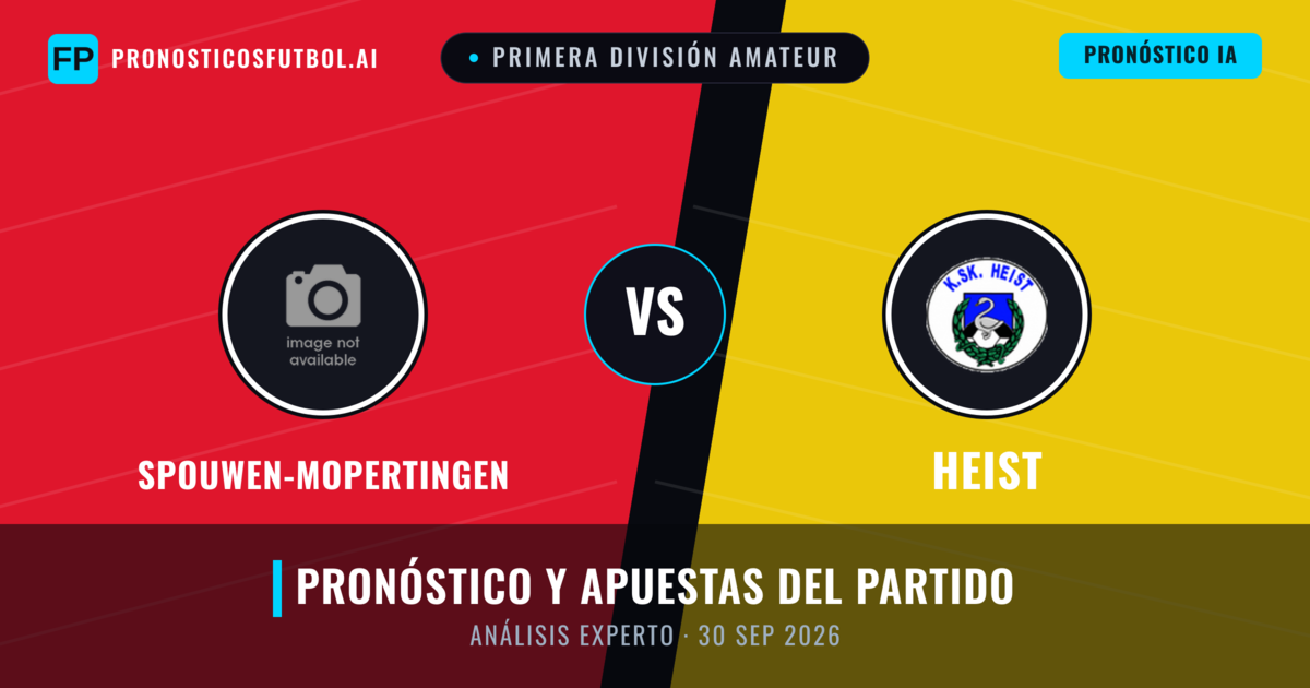 Spouwen-Mopertingen vs Heist — pronóstico y previa del partido