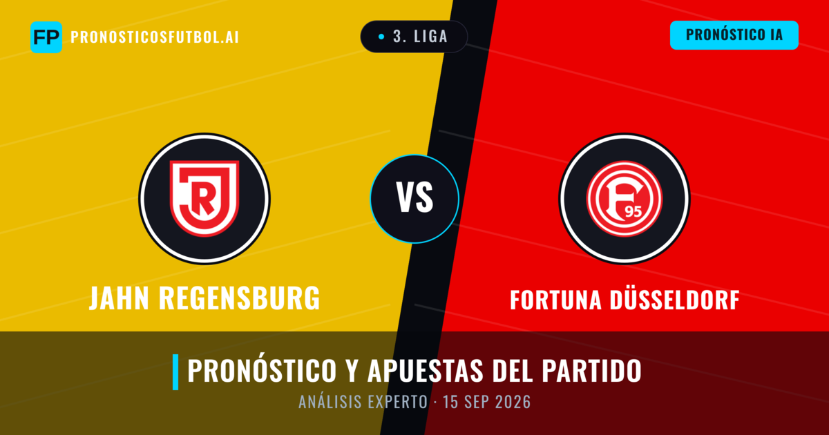 Jahn Regensburg vs Fortuna Düsseldorf — pronóstico y previa del partido