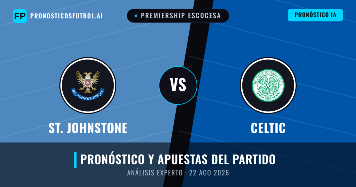 St. Johnstone vs Celtic — pronóstico y previa del partido