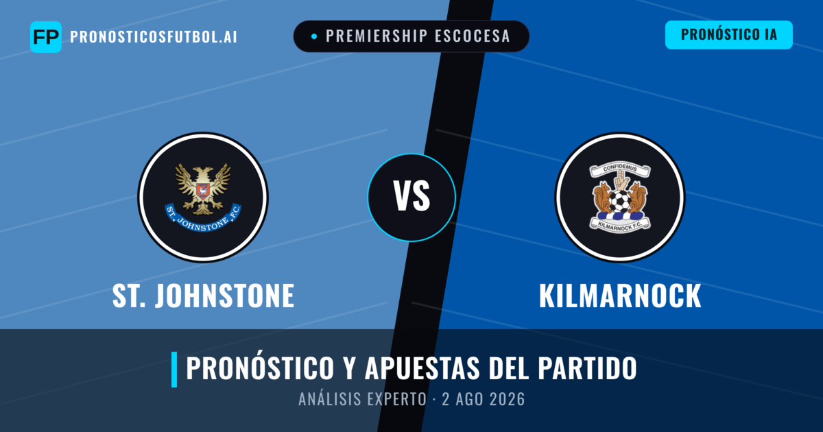 St. Johnstone vs Kilmarnock — pronóstico y previa del partido