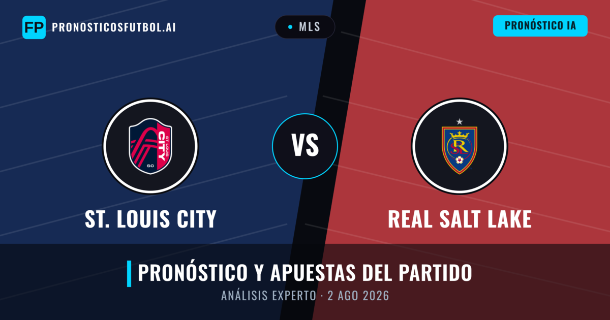 St. Louis City vs Real Salt Lake — pronóstico y previa del partido