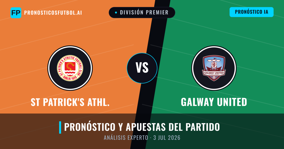 St Patrick's Athl. vs Galway United — pronóstico y previa del partido