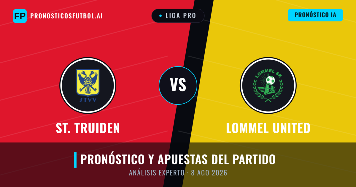 St. Truiden vs Lommel United — pronóstico y previa del partido
