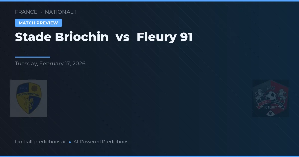 Stade Briochin vs Fleury 91 — pronóstico y previa del partido