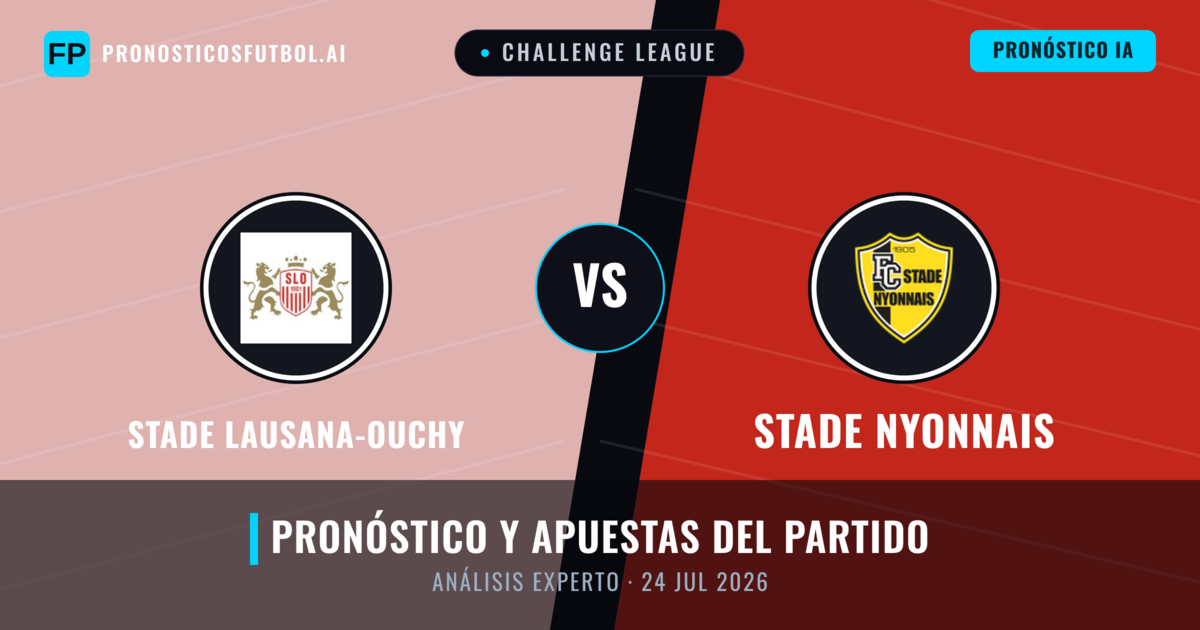 Stade Lausana-Ouchy vs Stade Nyonnais — pronóstico y previa del partido