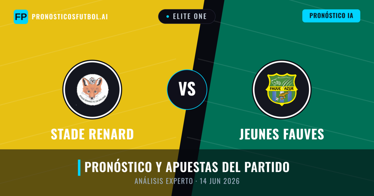 Stade Renard vs Jeunes Fauves — pronóstico y previa del partido