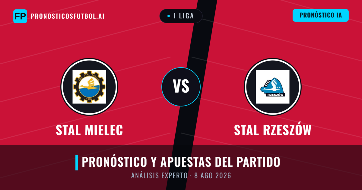 Stal Mielec vs Stal Rzeszów — pronóstico y previa del partido