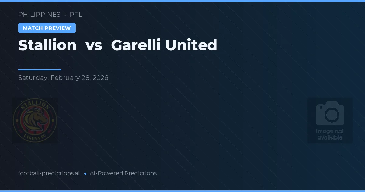 Estallón vs Garelli United — pronóstico y previa del partido