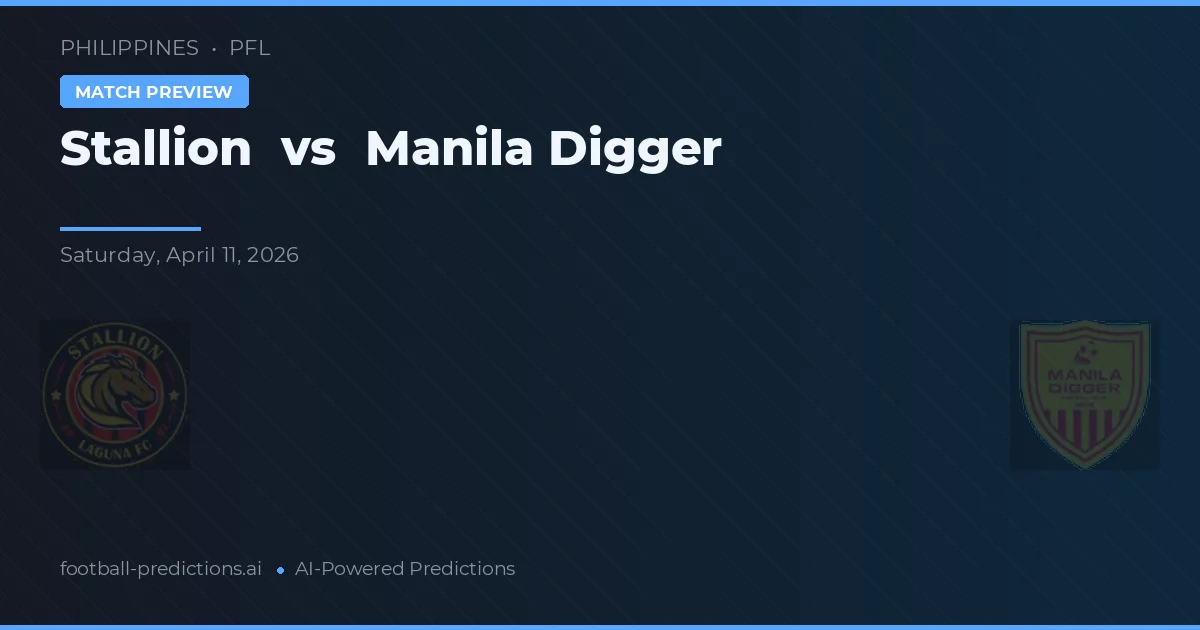 Estallón vs Manila Digger — pronóstico y previa del partido