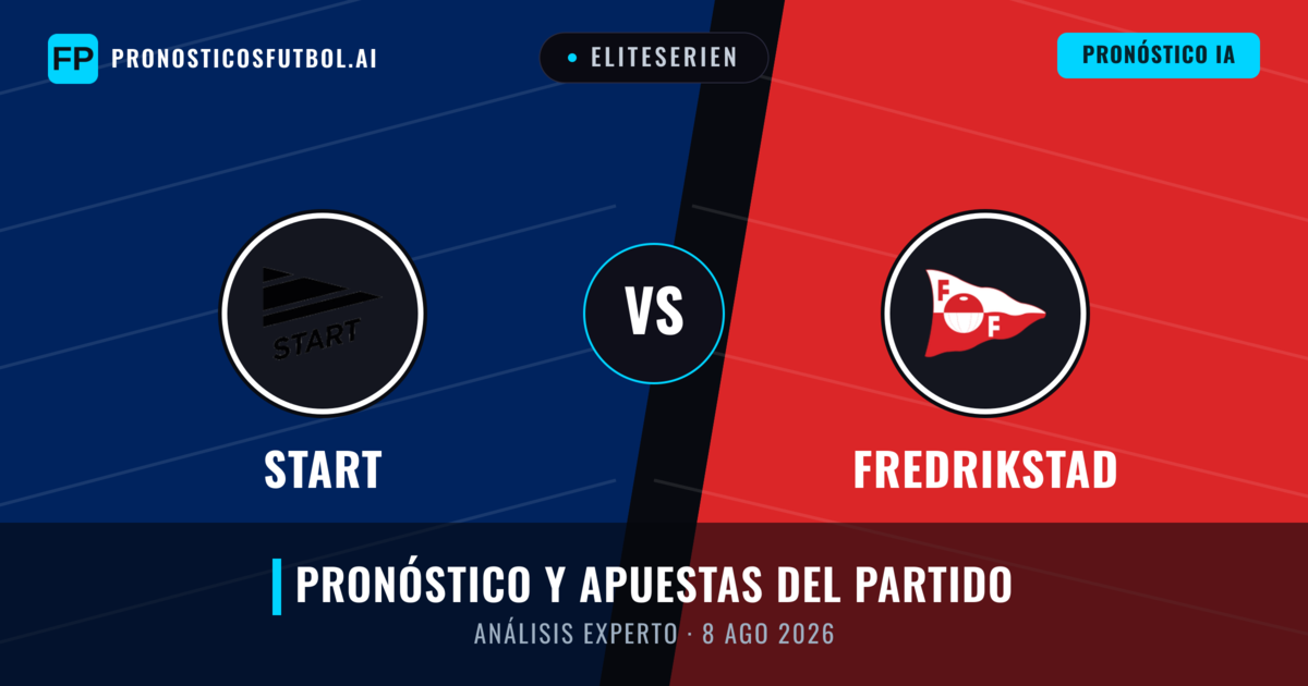 Start vs Fredrikstad — pronóstico y previa del partido