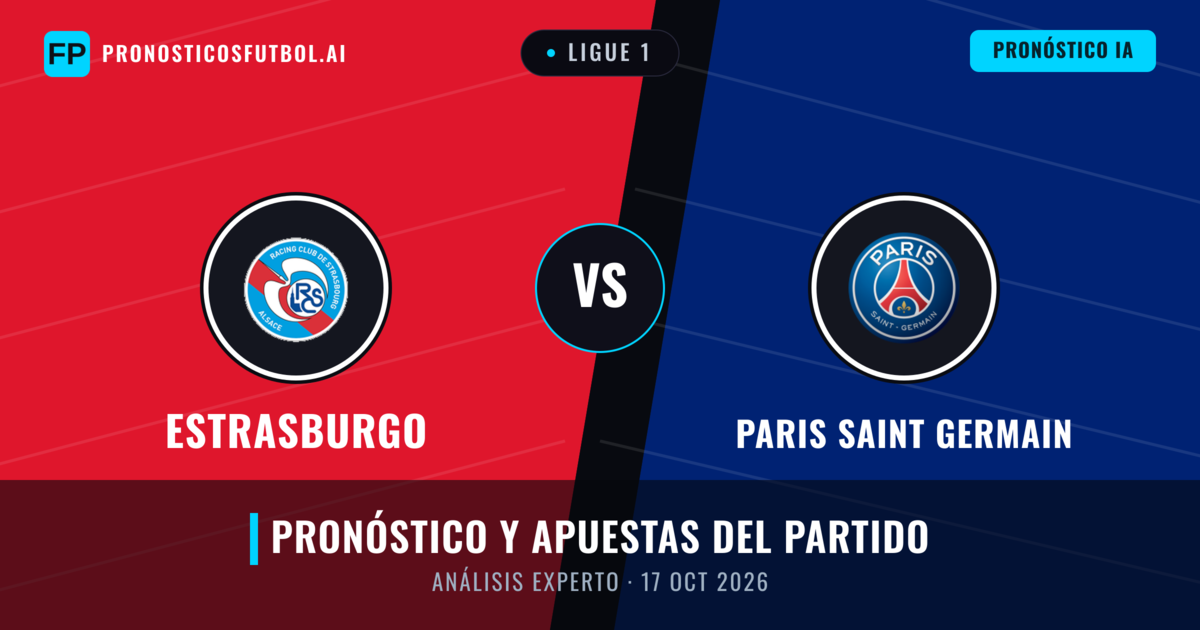 Estrasburgo vs Paris Saint Germain — pronóstico y previa del partido