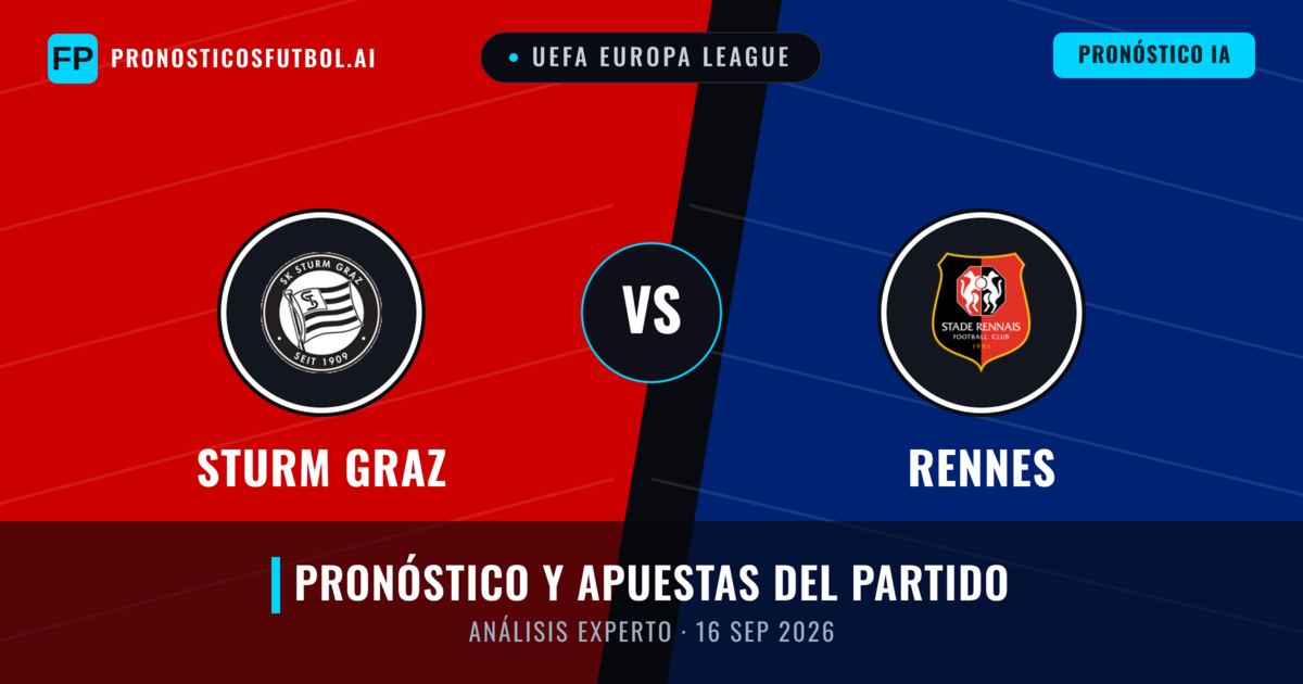 Sturm Graz vs Rennes — pronóstico y previa del partido