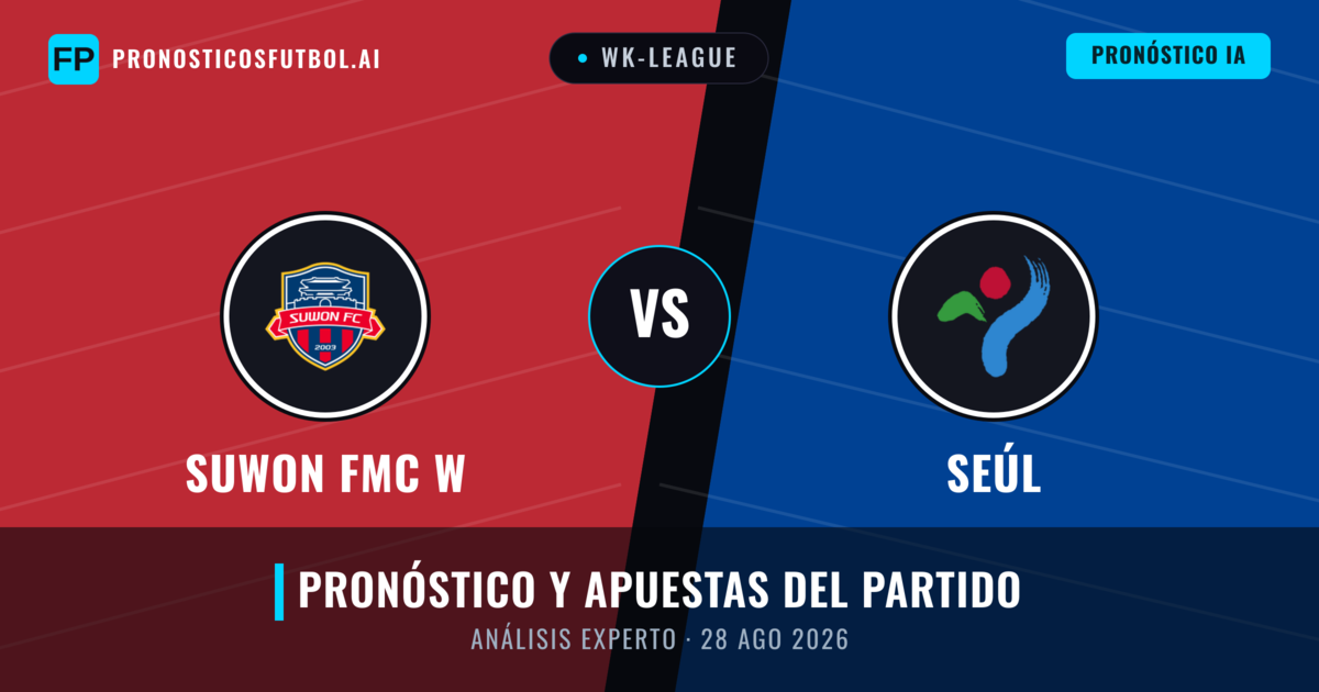 Suwon FMC W vs Seúl — pronóstico y previa del partido