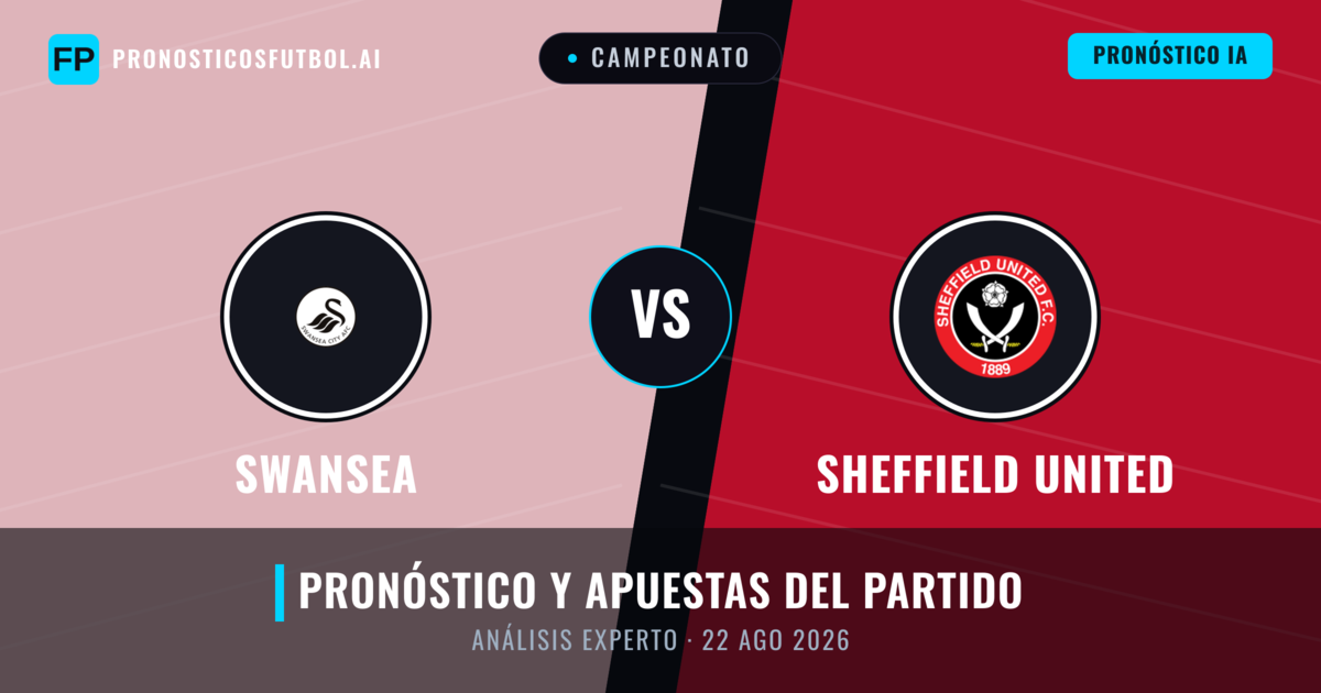 Swansea vs Sheffield United — pronóstico y previa del partido