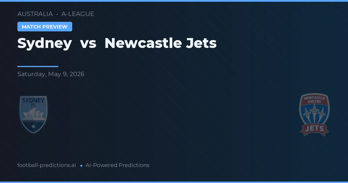 Sydney vs Jets de Newcastle — pronóstico y previa del partido