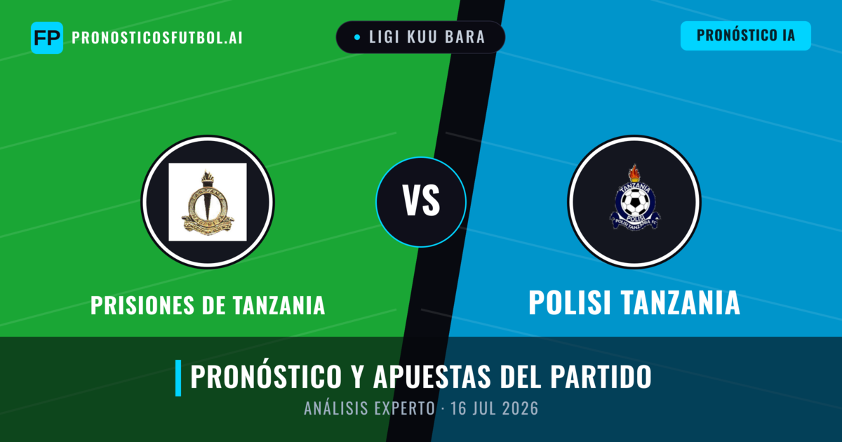 Prisiones de Tanzania vs Polisi Tanzania — pronóstico y previa del partido
