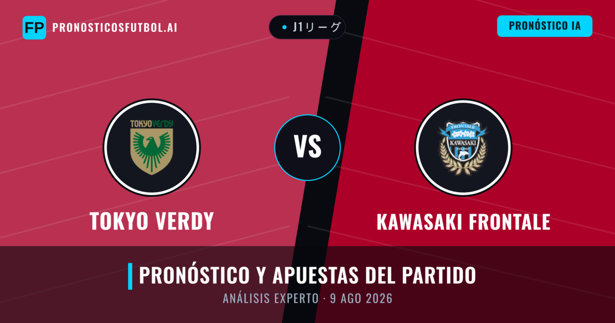 Tokyo Verdy vs Kawasaki Frontale — pronóstico y previa del partido
