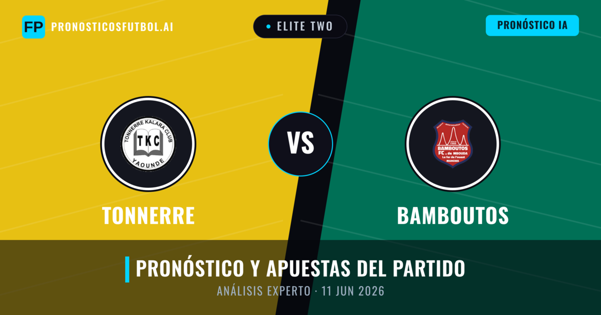 Tonnerre vs Bamboutos — pronóstico y previa del partido