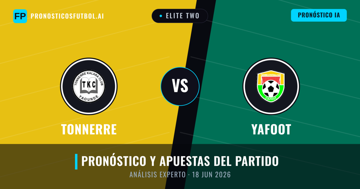 Tonnerre vs Yafoot — pronóstico y previa del partido