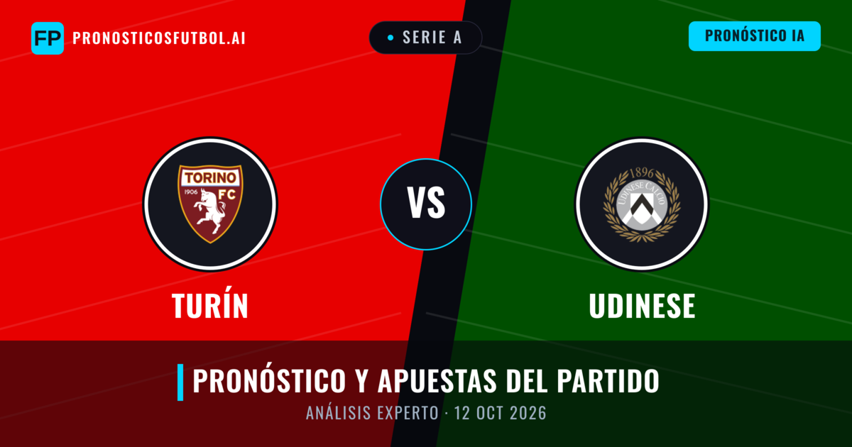 Turín vs Udinese — pronóstico y previa del partido