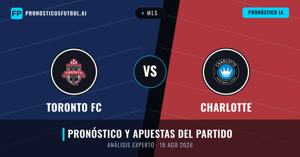 Toronto FC vs Charlotte — pronóstico y previa del partido