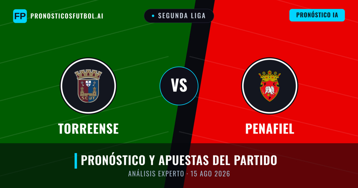 Torreense vs Penafiel — pronóstico y previa del partido