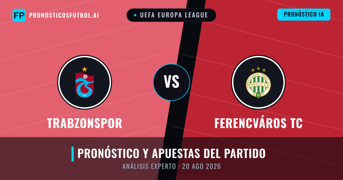Trabzonspor vs Ferencváros TC — pronóstico y previa del partido