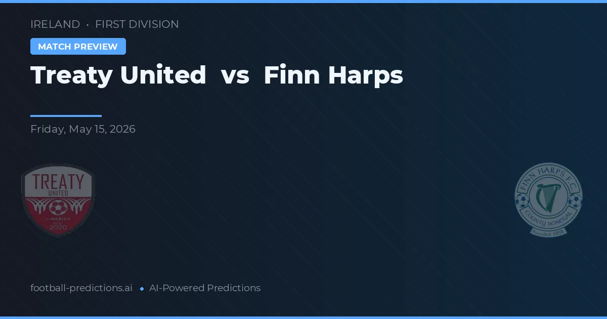 Treaty United vs Finn Harps — pronóstico y previa del partido