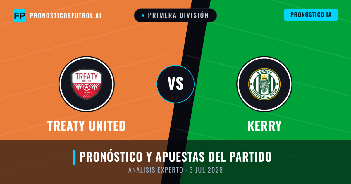 Treaty United vs Kerry — pronóstico y previa del partido