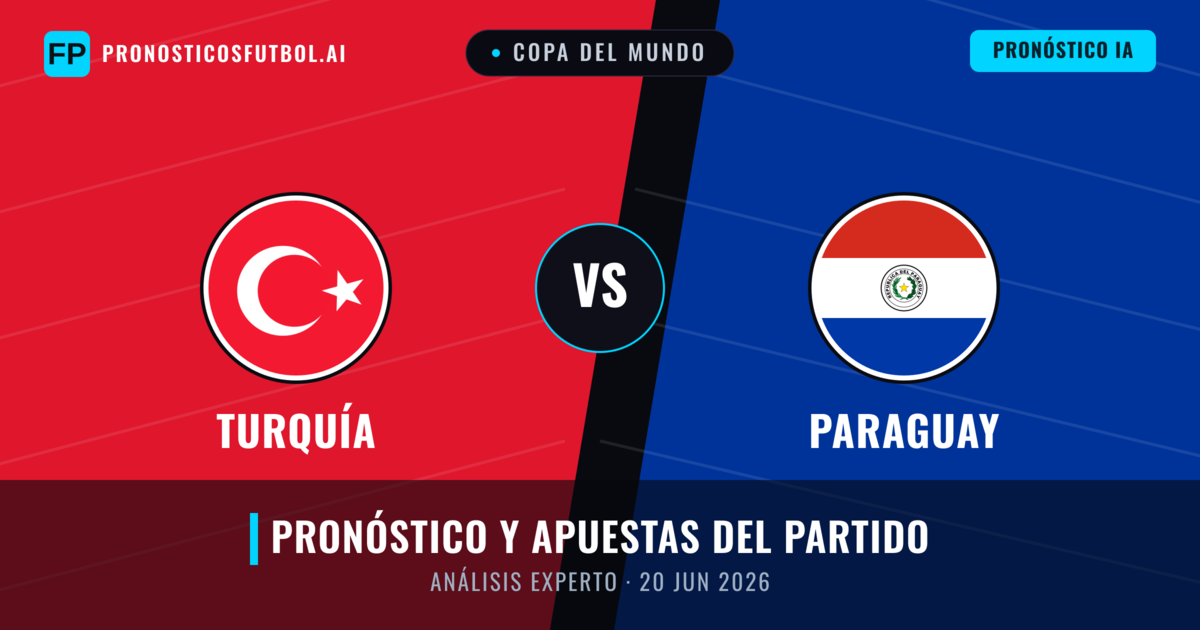 Turquía vs Paraguay — pronóstico y previa del partido
