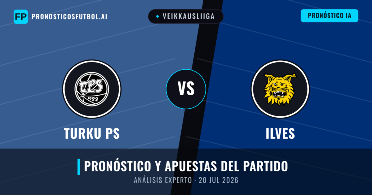 Turku PS vs Ilves — pronóstico y previa del partido